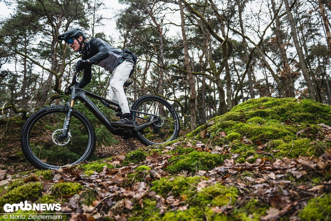 Trotzdem kann man sich auf dem VAM² SL ordentlich verausgaben, wenn man es sportlich oder mit weniger Unterstützung fährt.