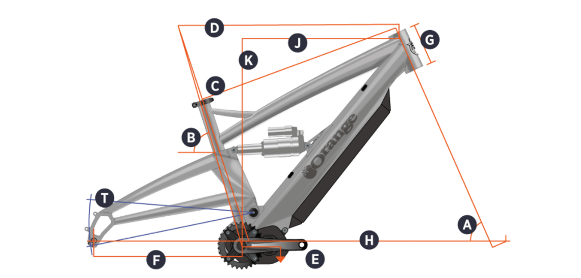 Orange Alpine 6 E – Geometrie