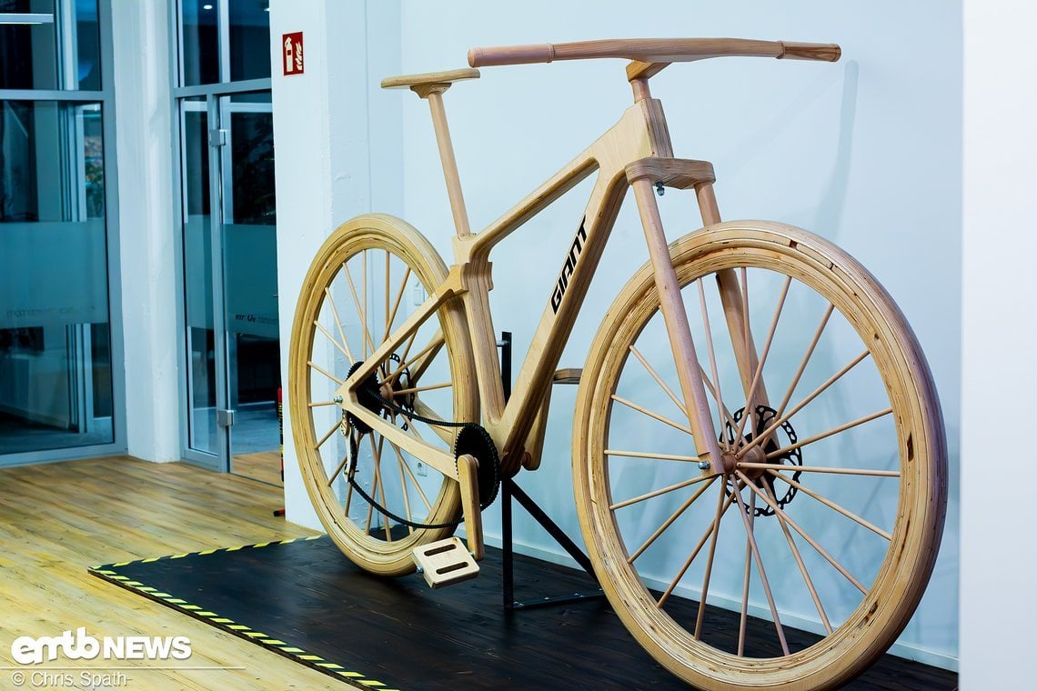 Der Name ist Programm – fahrbar ist dieses hölzerne Giant jedoch nicht.