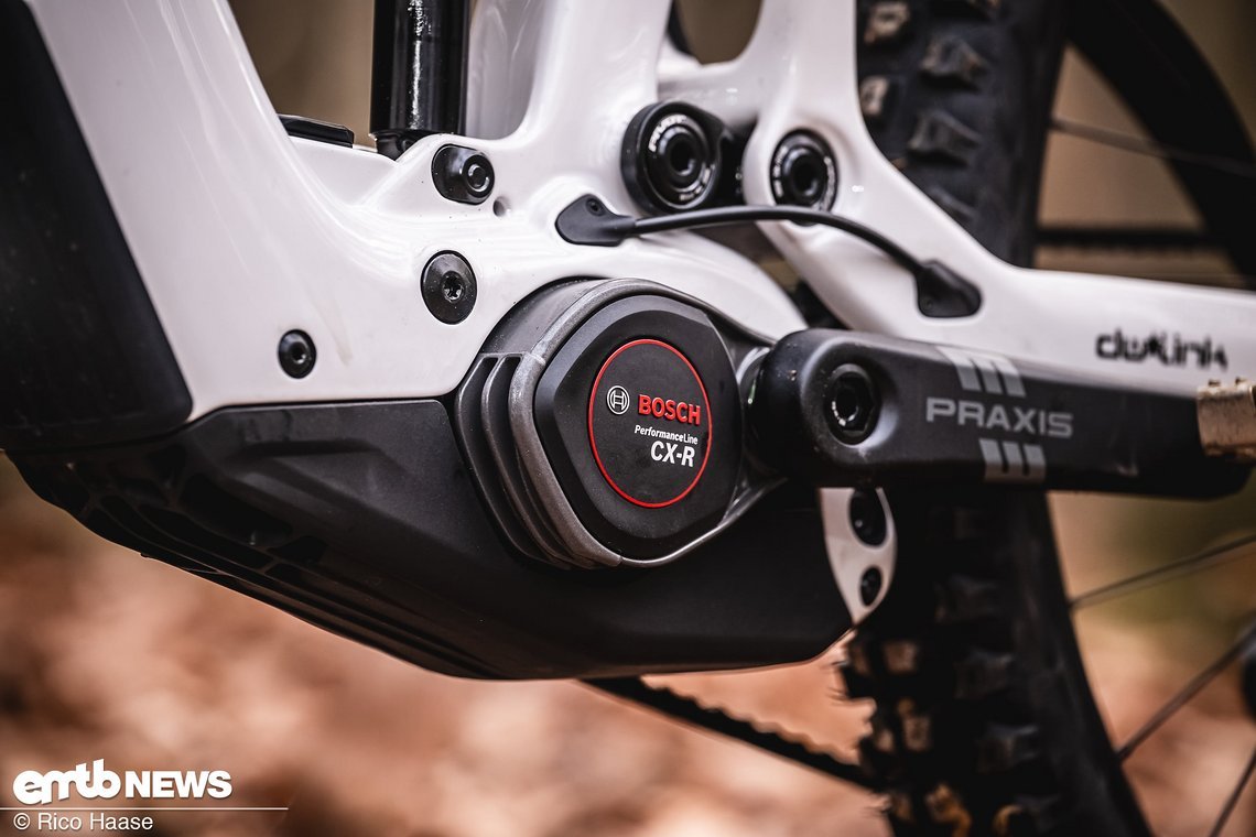 Beim Pivot Shuttle LT Pro werkelt ein mit Bosch CX-R, der über den exklusiven Race-Modus verfügt.