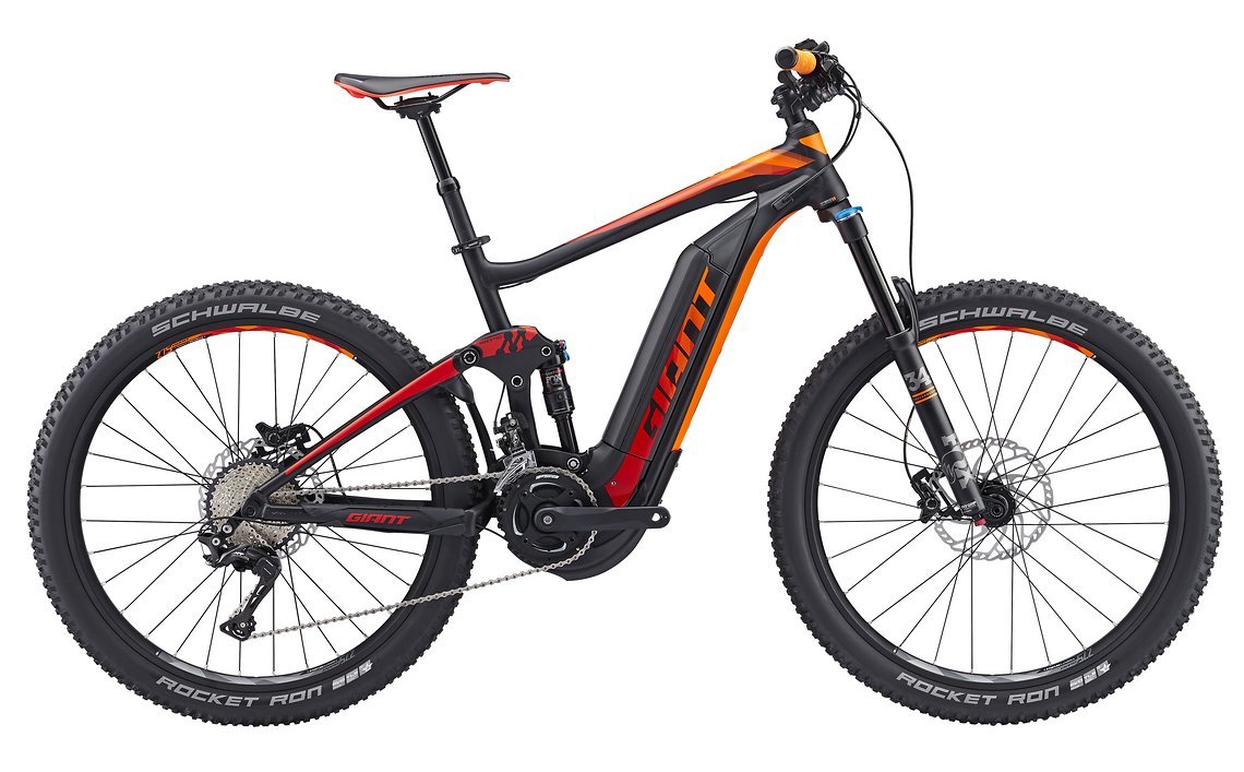 Full-E+ 1 Black Red Orange