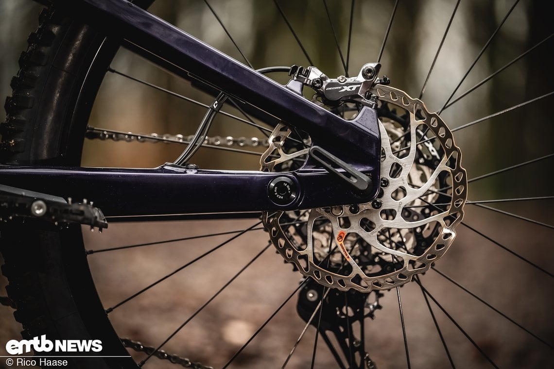 ... Shimano XT-Bremsen.