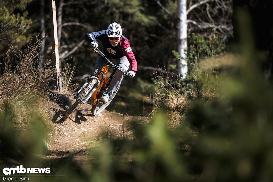 ... Vollgas über den Trail – mit dem Canyon Spectral:ONfly geht alles!