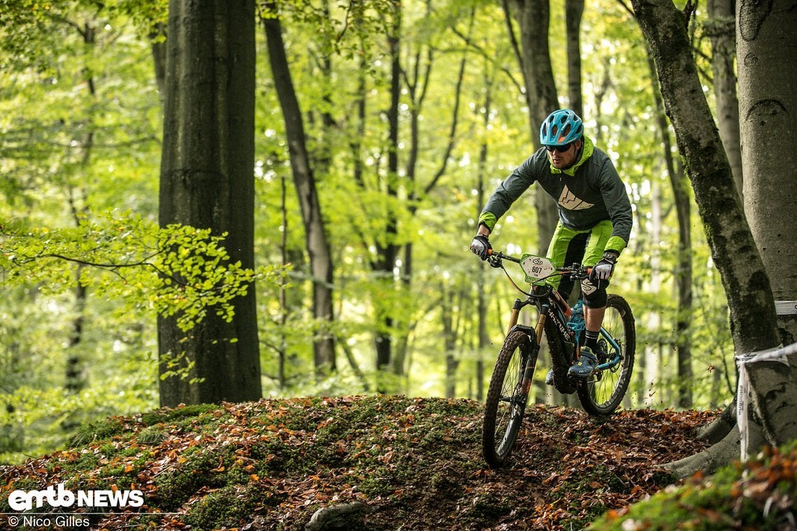 Tom Specht, Team-Manager der Haibike Enduro Crew, fuhr ein souveränes Rennen