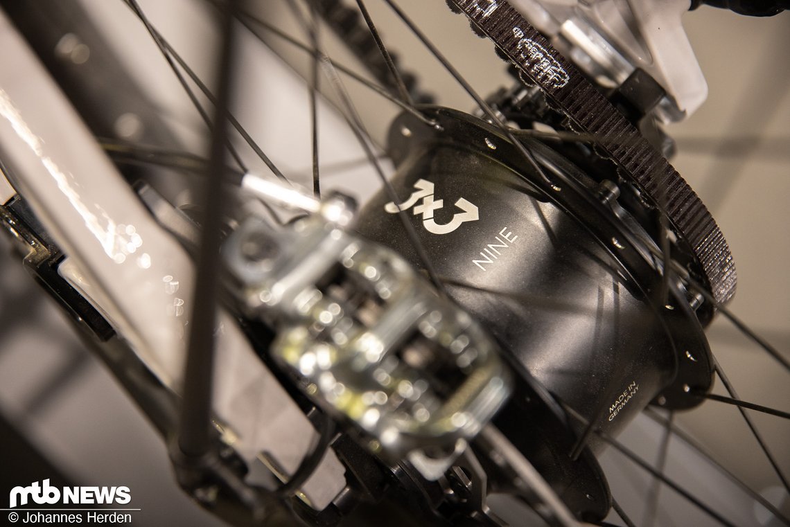 Die elektischer 3x3 Nine Nabenschaltung ...