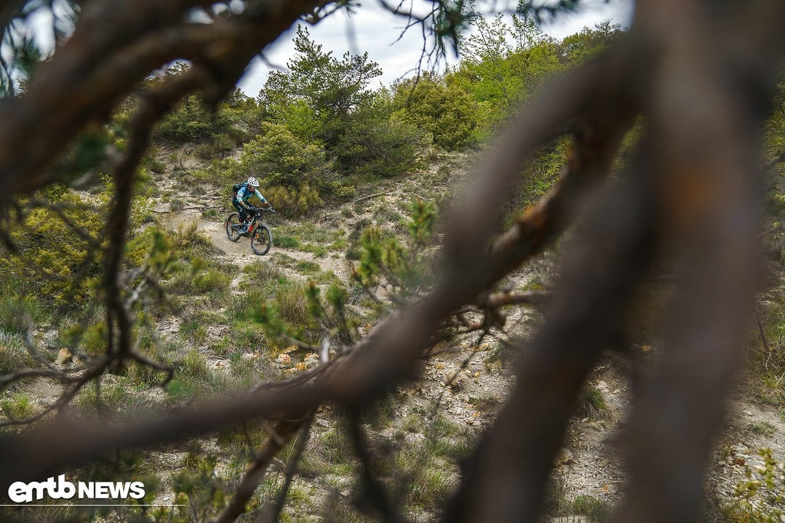 Viele Strecken hier kommen bei den lokalen Endurorennen zum Einsatz und sind für Mensch und Material sehr fordernd