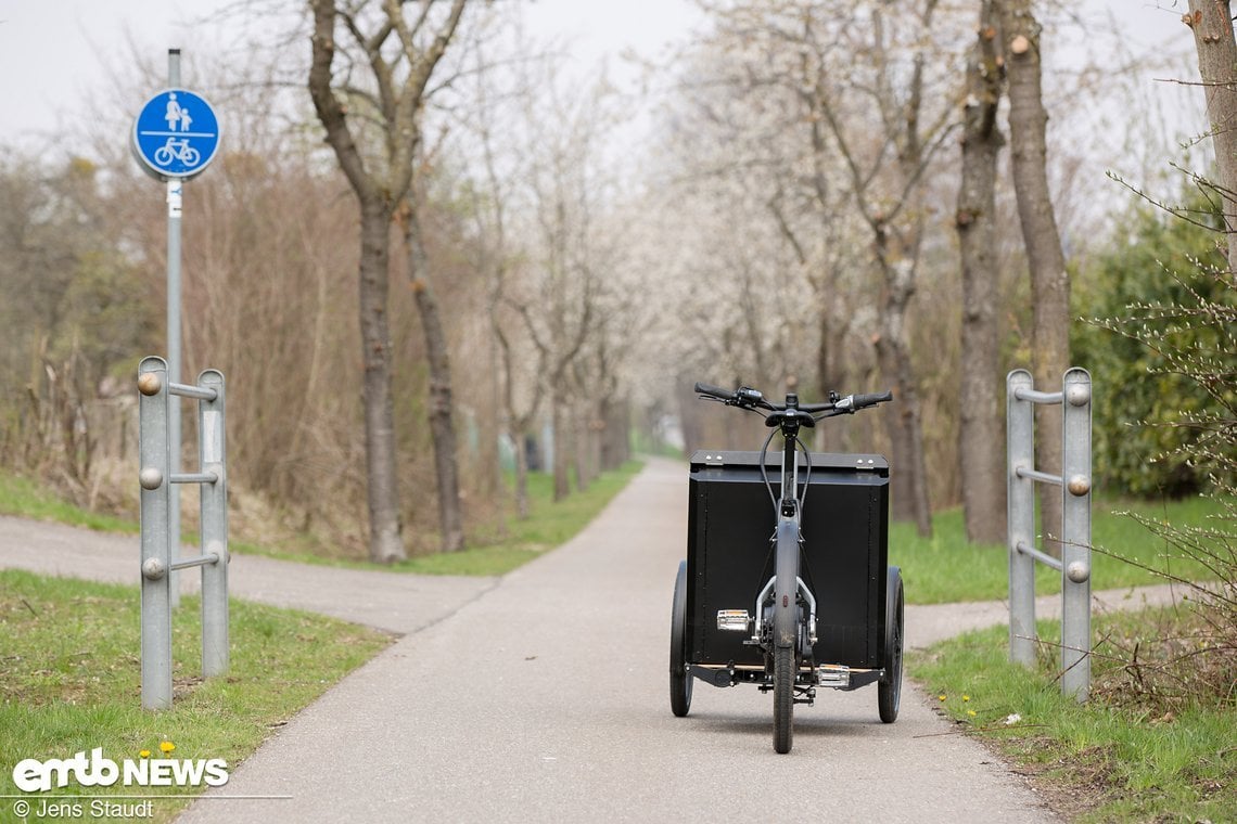 Platzbedarf und Gegenverkehr