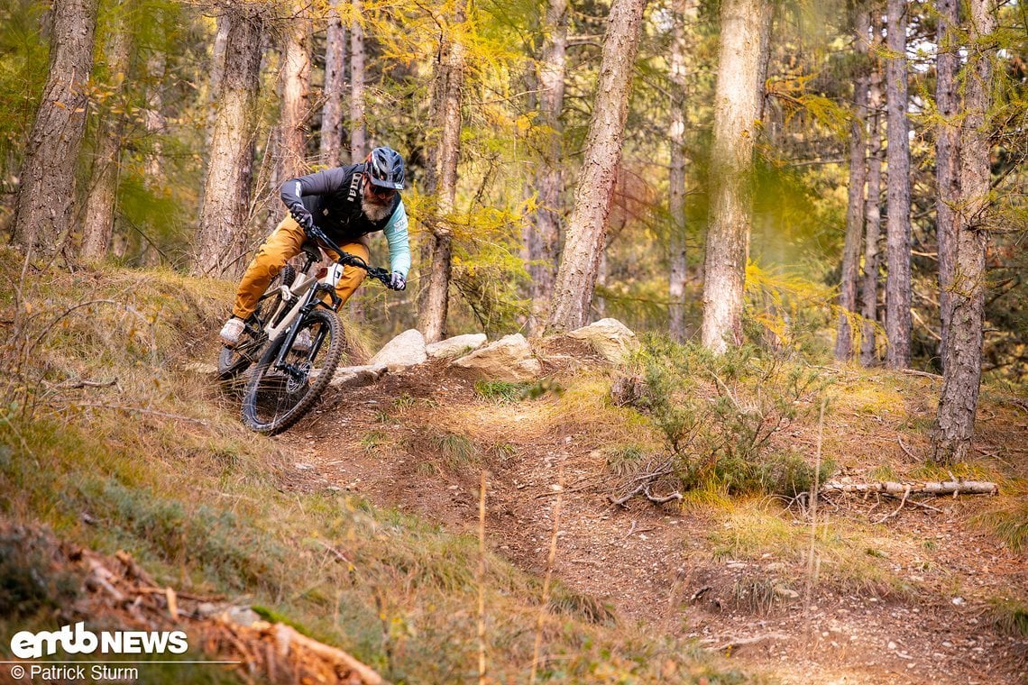 Auf moderaten Trails haben wir uns auf dem Haibike Hybe 9 am wohlsten gefühlt.