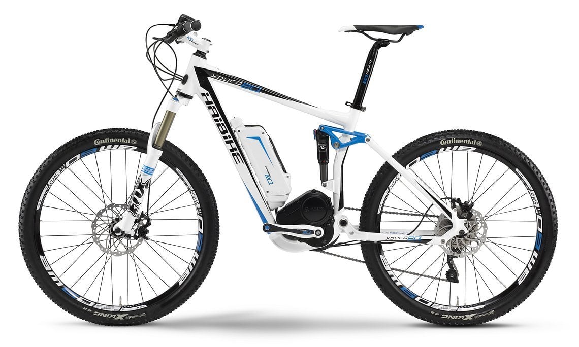 Haibike eQ Xduro FS – so sah die erste Interpretation eines E-Mountainbikes der Schweinfurter aus