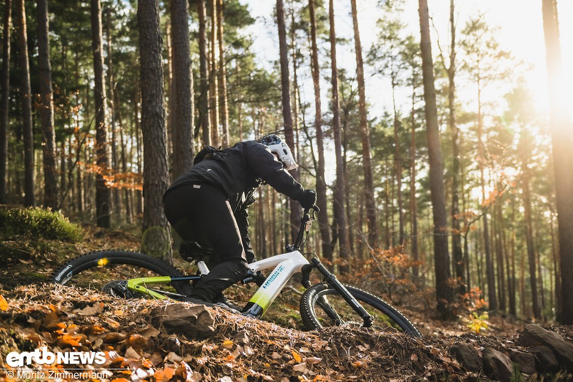 Das Haibike Hybe lässt sich intuitiv steuern und fährt sich äußerst gutmütig.