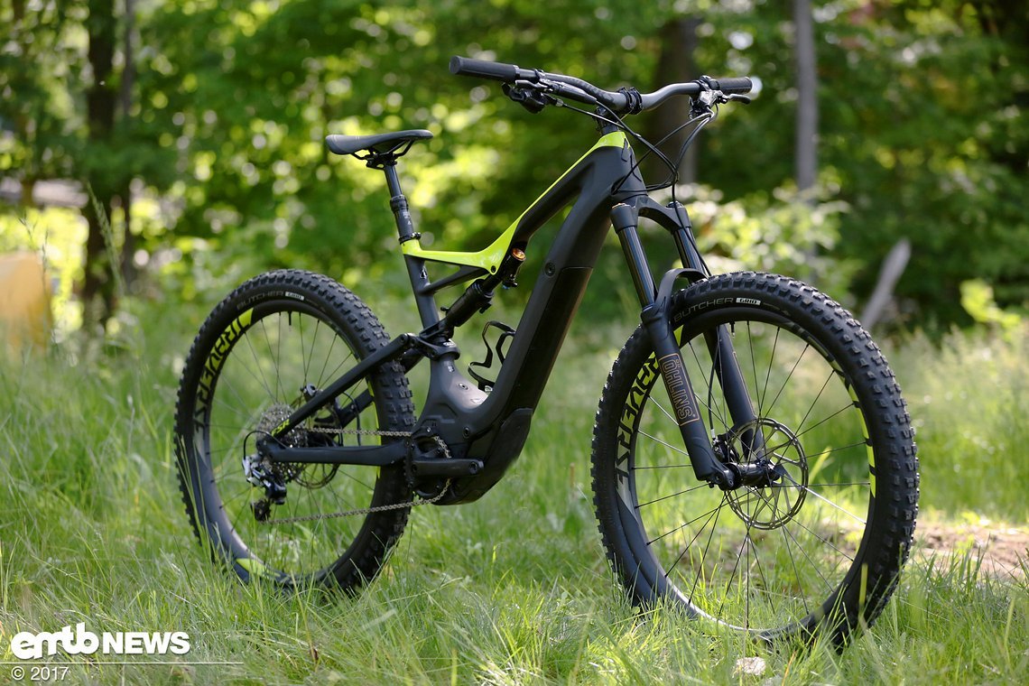 Stolz präsentiert sich das Specialized Levo mit Carbon-Chassis