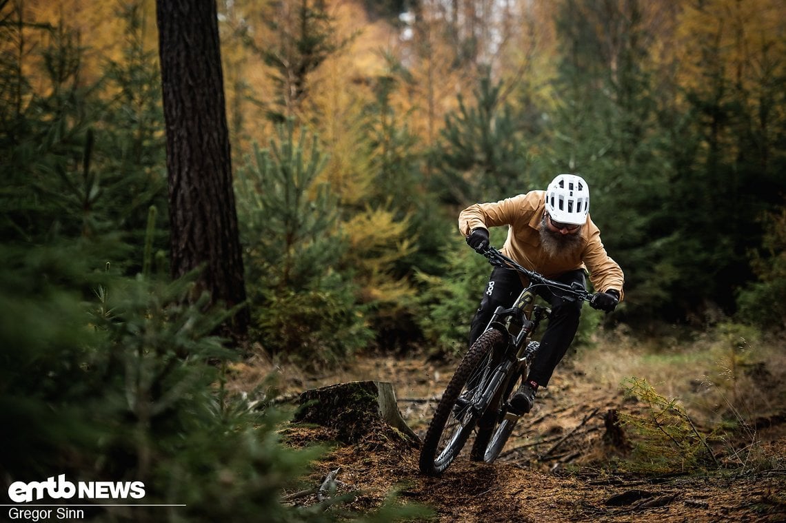 Auf dem Trail kann das neue Rose Root Miller+ 3 mit einem agilen Handling, ausbalancierter Gewichtsverteilung und solider Ausstattung punkten.