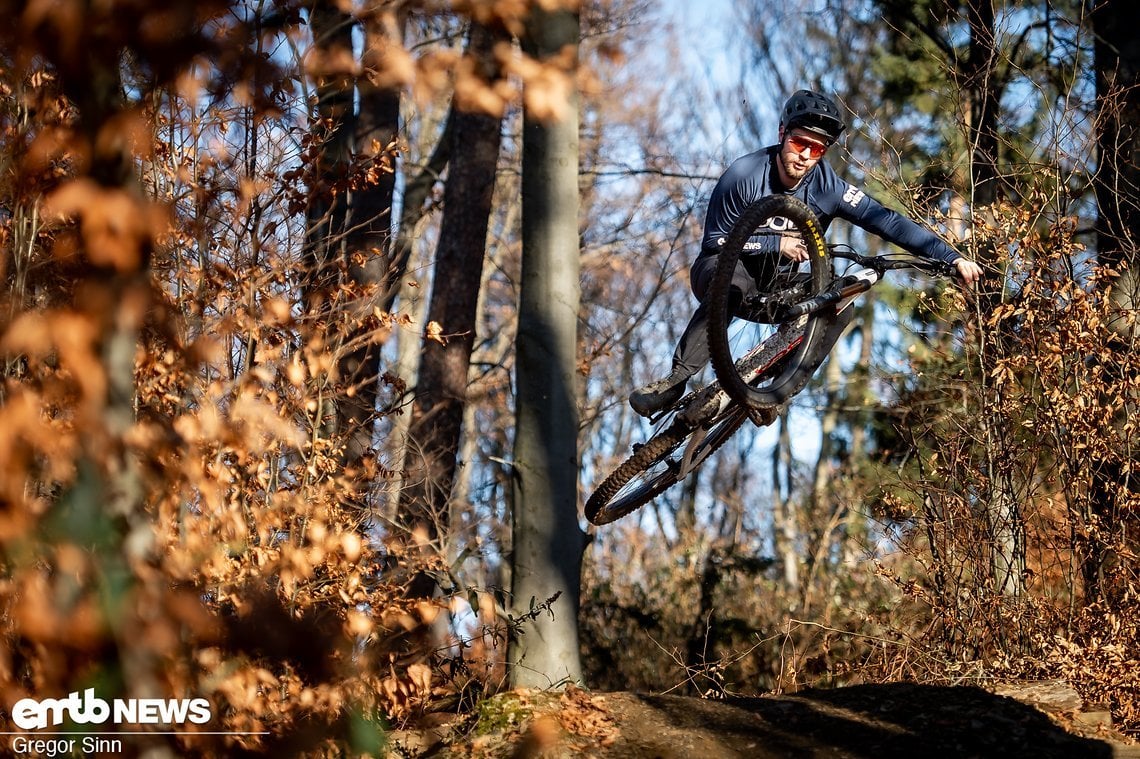 Vor Luftstand muss man sich mit dem Orbea Rise M-Team keinesfalls fürchten