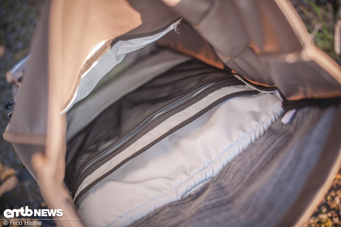 Verschiedene Fächer garantieren Ordnung