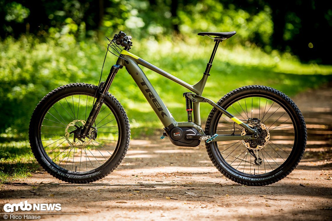 Das Trek Powerfly LT 9 überzeugt mit seinen Rohrformen