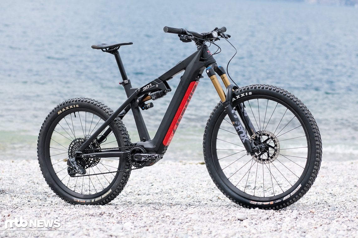 Das Liteville 301CE MK2 ist ein potentes E-MTB Enduro mit Shimano EP 801 und K.I.S. serienmäßig.