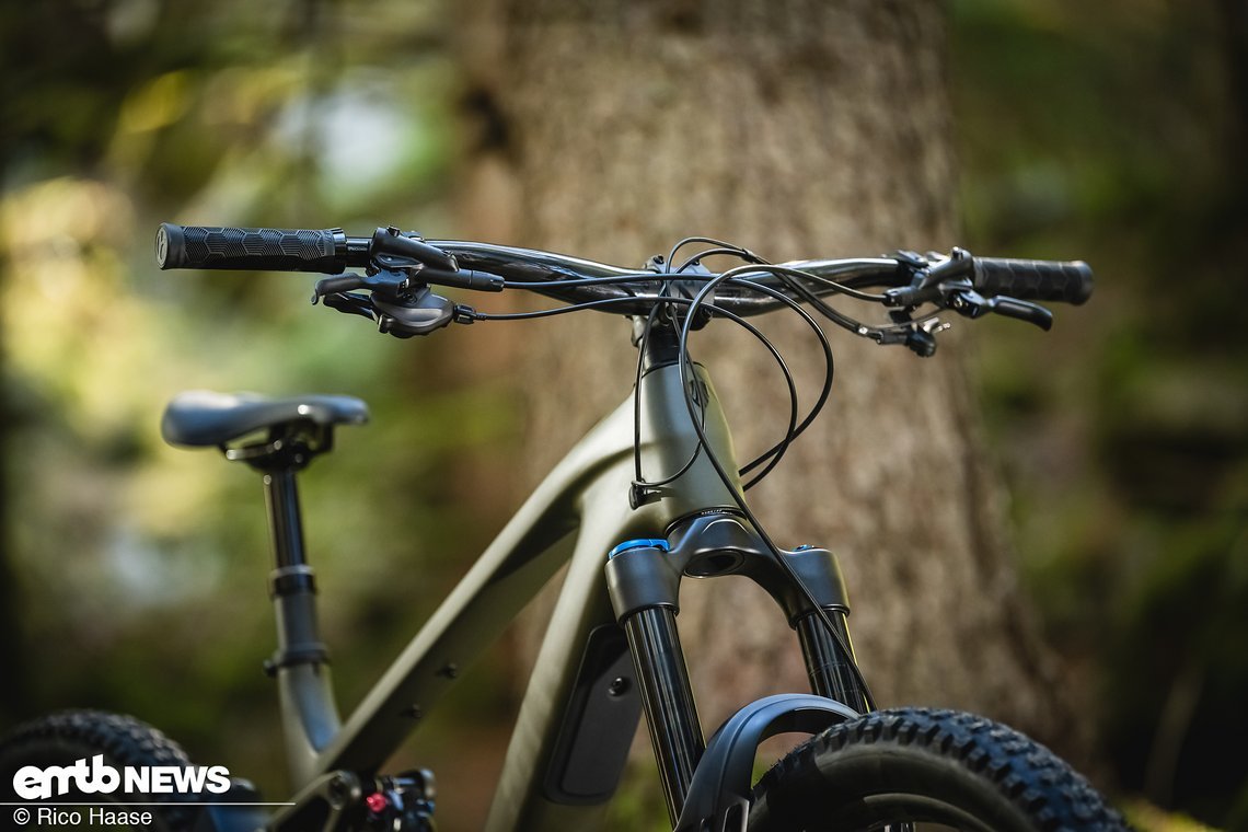 Bontrager-Hausmarkenprodukte runden das Slash+ ab