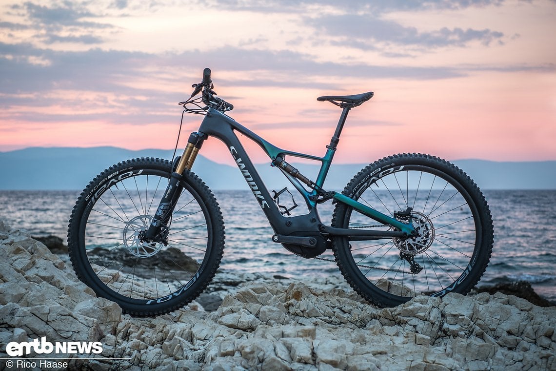 Das Specialized S-Works Turbo Levo FSR stellt die Speerspitze in der Modellpalette der 2019er Levo-Familie dar