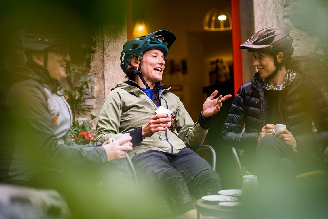 Fröhliches Fachsimpeln mit den Fahrrad-Freunden von 4Guimp.