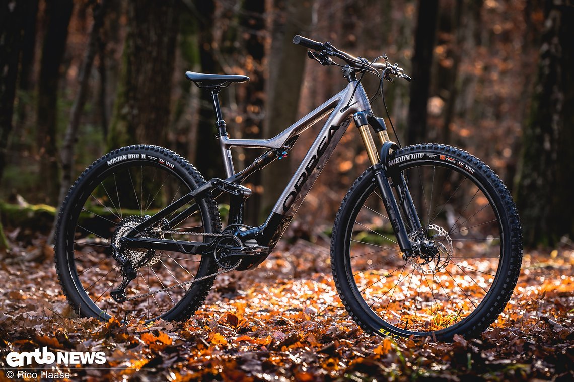 Das Orbea Rise H mit Hydro-Aluminium-Rahmen kommt mit Shimano EP8 RS-Motor und üppigem 540-Wh-Akku.