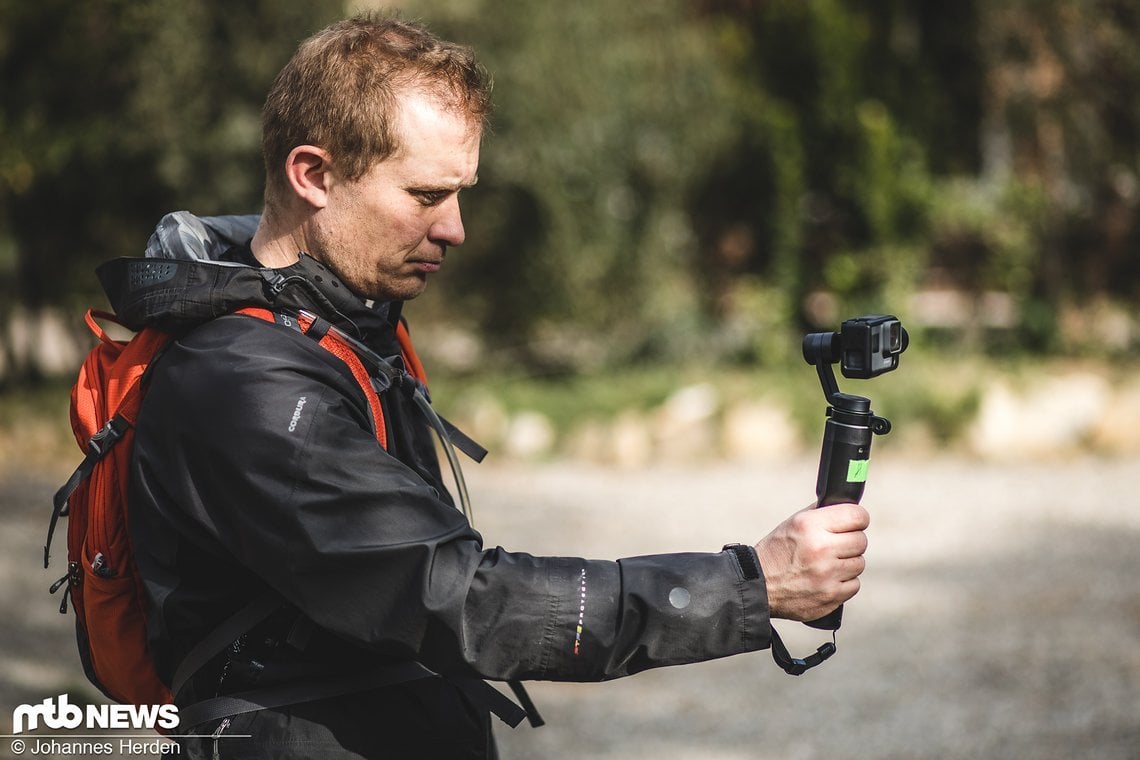 Der GoPro Karma Grip im Einsatz