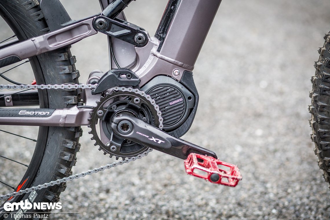 Das Herzstück des BH X-Tep bildet der kompakte Shimano Steps E8000-Motor