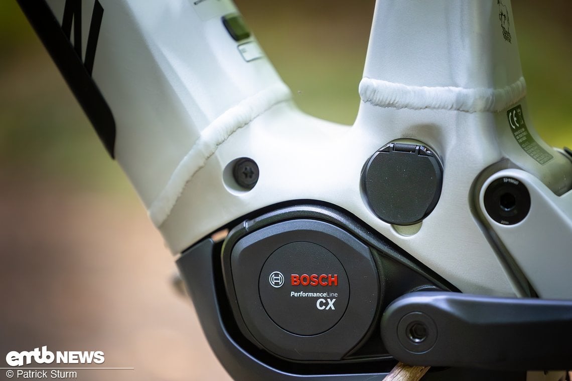 Das Aggregat der Wahl – ein BOSCH CX der neuesten Generation mit satten 100 Nm Drehmoment.