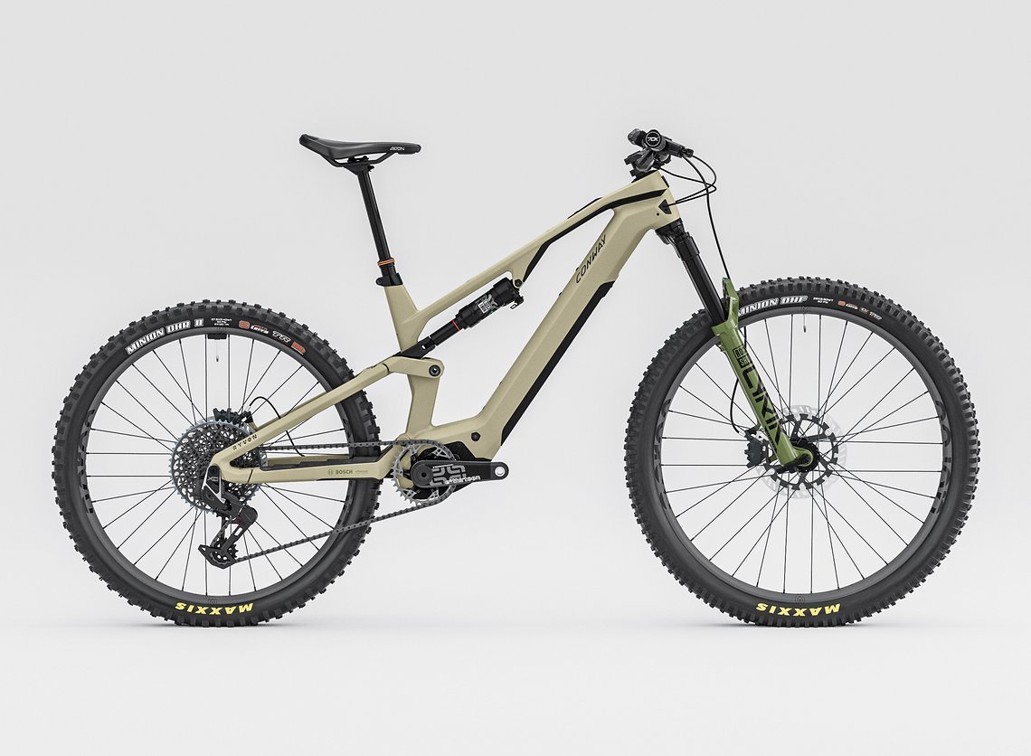 Faustregel: Wo RockShox drauf steht, ist beim Conway Ryvon Short-Travel drin!