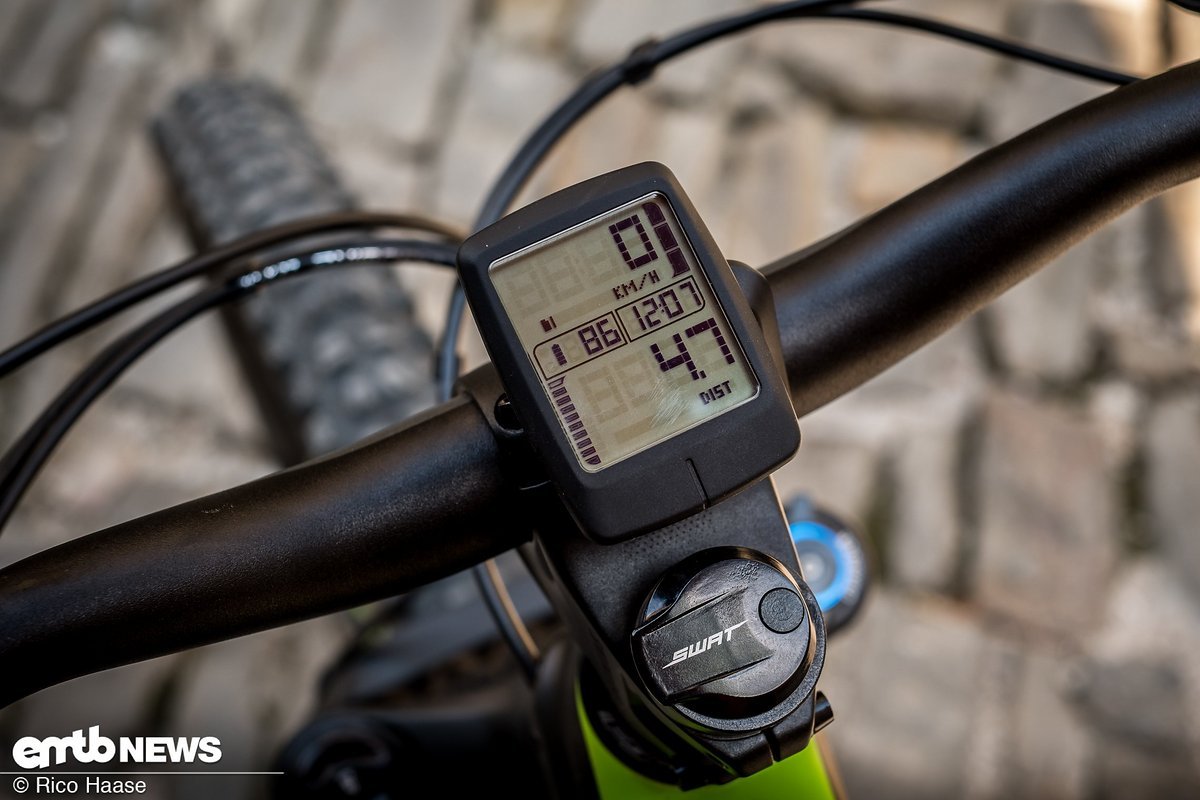 The display is available seperately and fits neatly above the stem The display is available seperately and fits neatly above the stem
