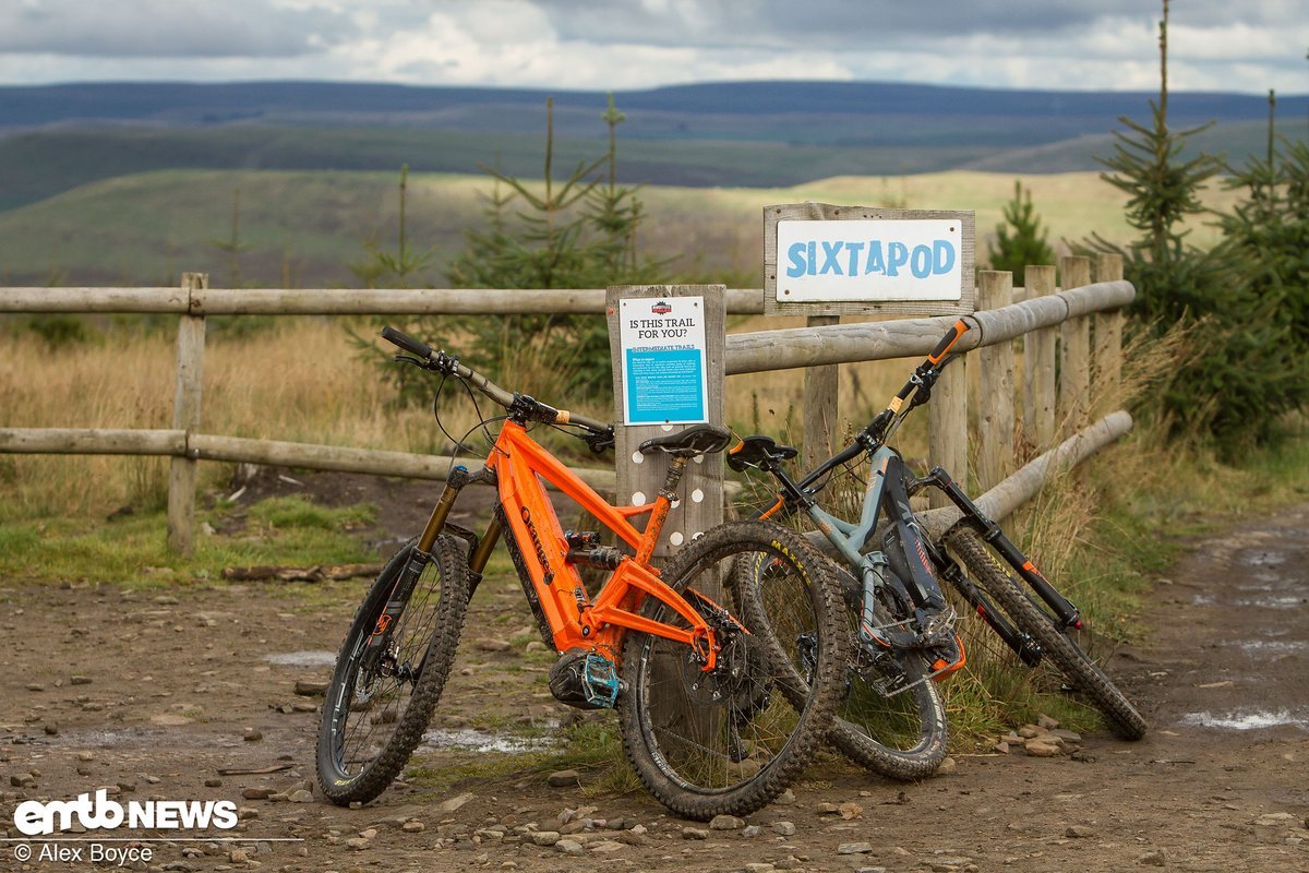 Our biggest challenge was choosing which e-bike to use on the day Our biggest challenge was choosing which e-bike to use on the day