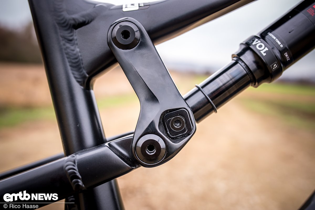 The Ride 9 system allows the geometry to be adjusted The Ride 9 system allows the geometry to be adjusted
