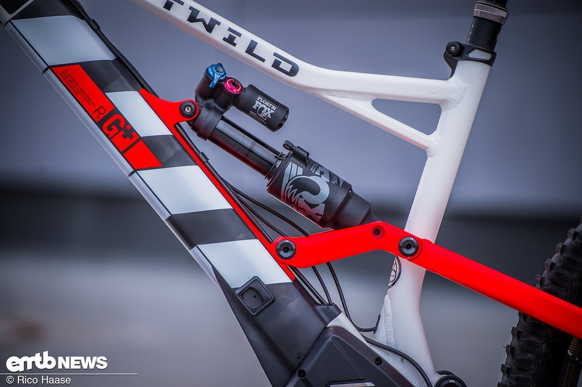 Der Fox Float X2-Dämpfer wird von einigen Top-Downhill-Teams gefahren Der Fox Float X2-Dämpfer wird von einigen Top-Downhill-Teams gefahren