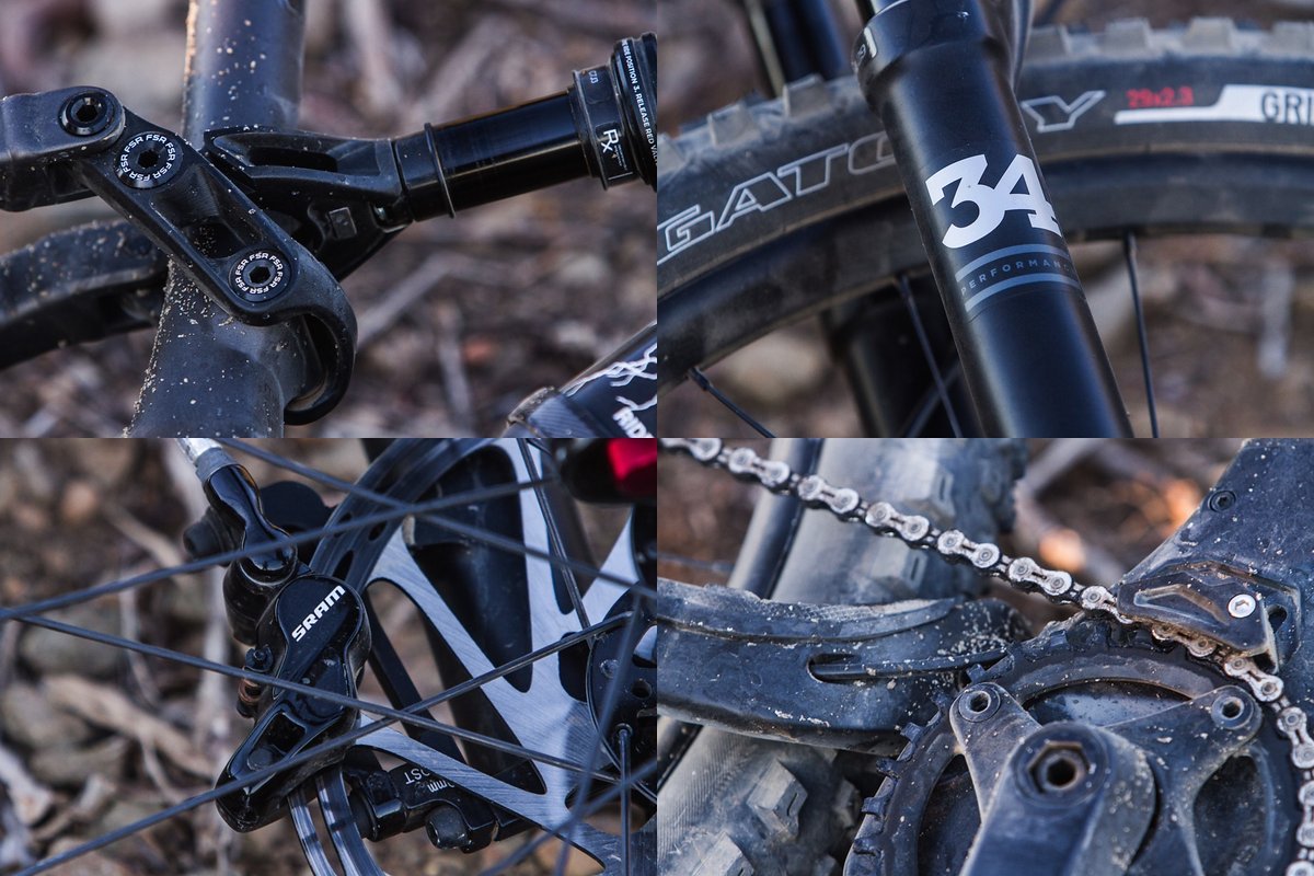 Das Fahrwerk des Turbo Levers stammt aus dem Hause Fox Das Fahrwerk des Turbo Levers stammt aus dem Hause Fox