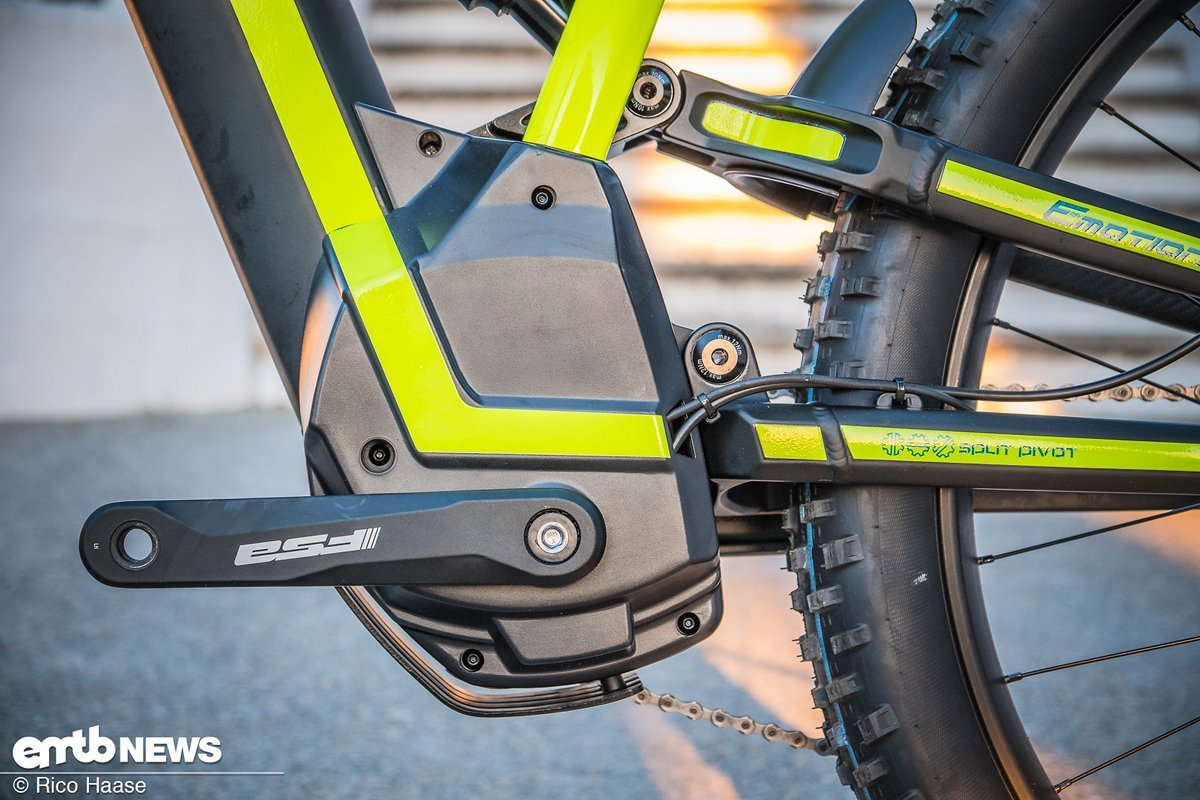 The BH Atom-X Lynx 6 is powered by a Brose Drive-S The BH Atom-X Lynx 6 is powered by a Brose Drive-S