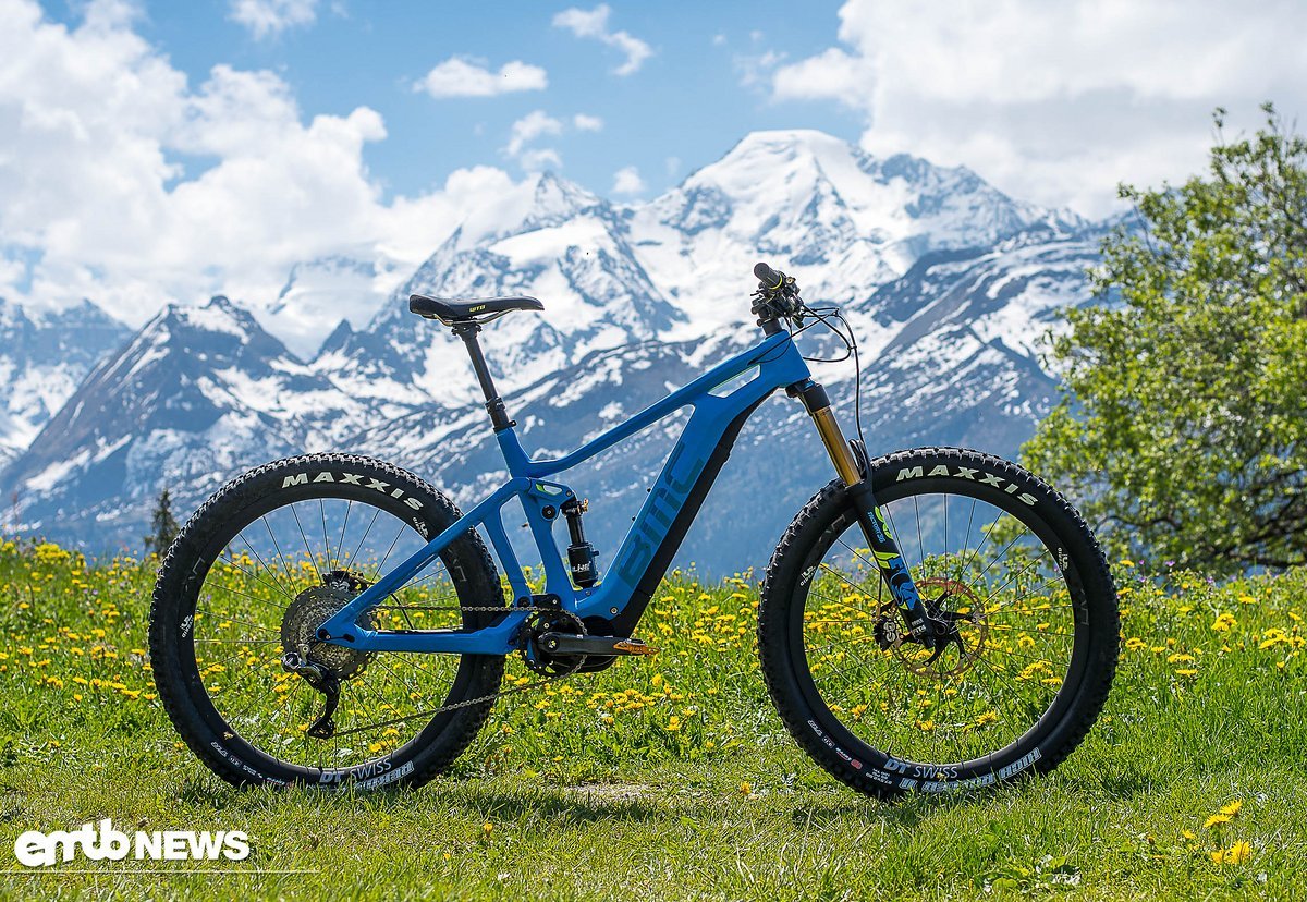 Das neue BMC Trailfox AMP mit seiner markanten Rahmenform Das neue BMC Trailfox AMP mit seiner markanten Rahmenform