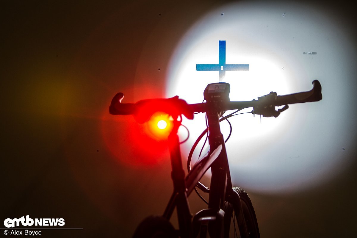 Beleuchtung von Light and Motion an einem Testbike Beleuchtung von Light and Motion an einem Testbike