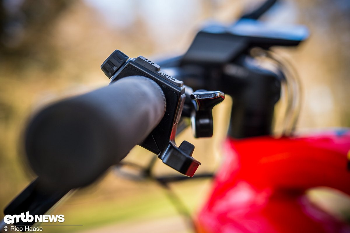 For the remote unit, the engineers at Haibike have started fresh and developed something completely new For the remote unit, the engineers at Haibike have started fresh and developed something completely new