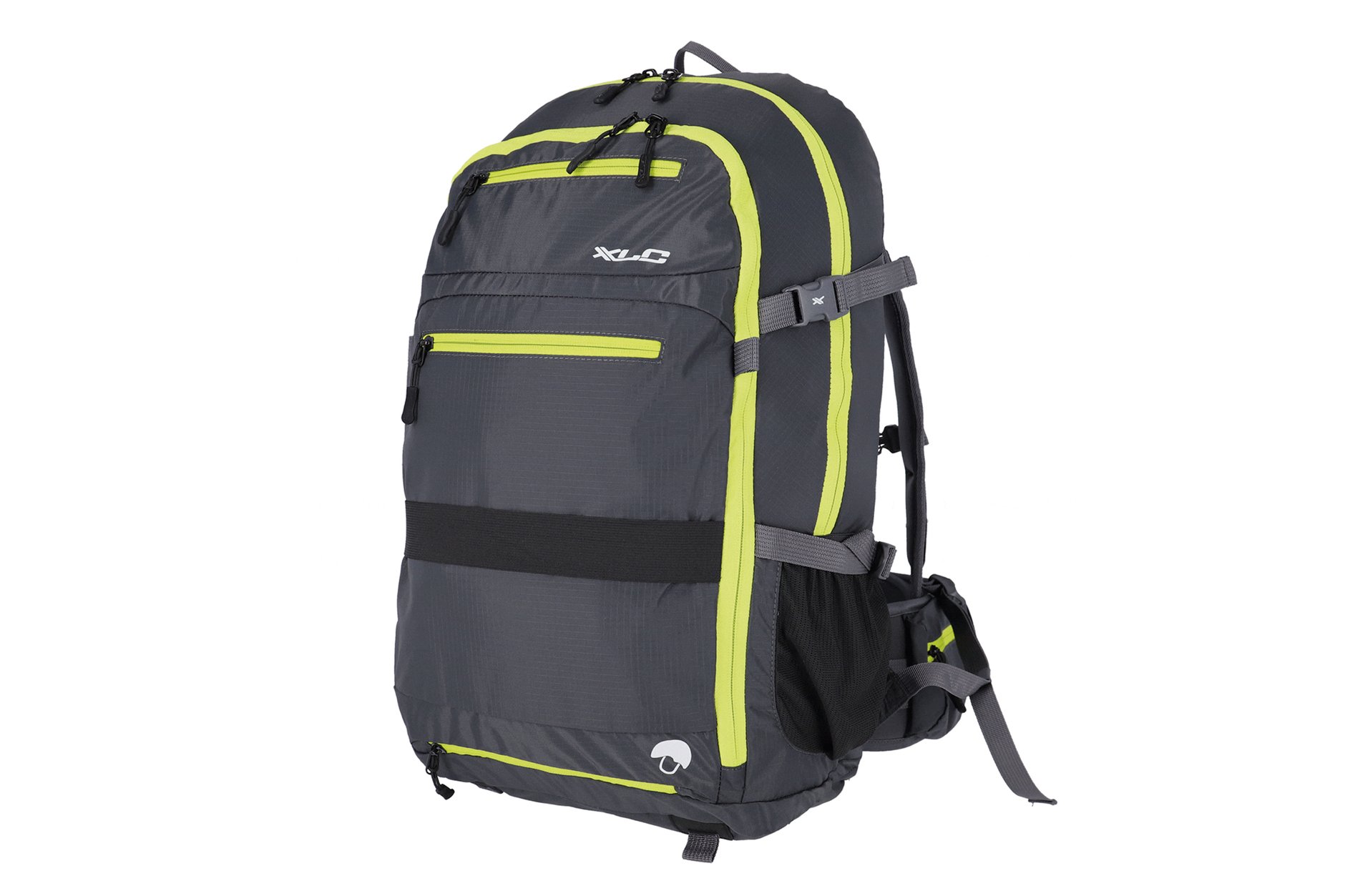 Zaino Da Bici XLC BA-S48 – In Nylon Ripstop, Impermeabile, Per Città E MTB, Capiente E Resistente
