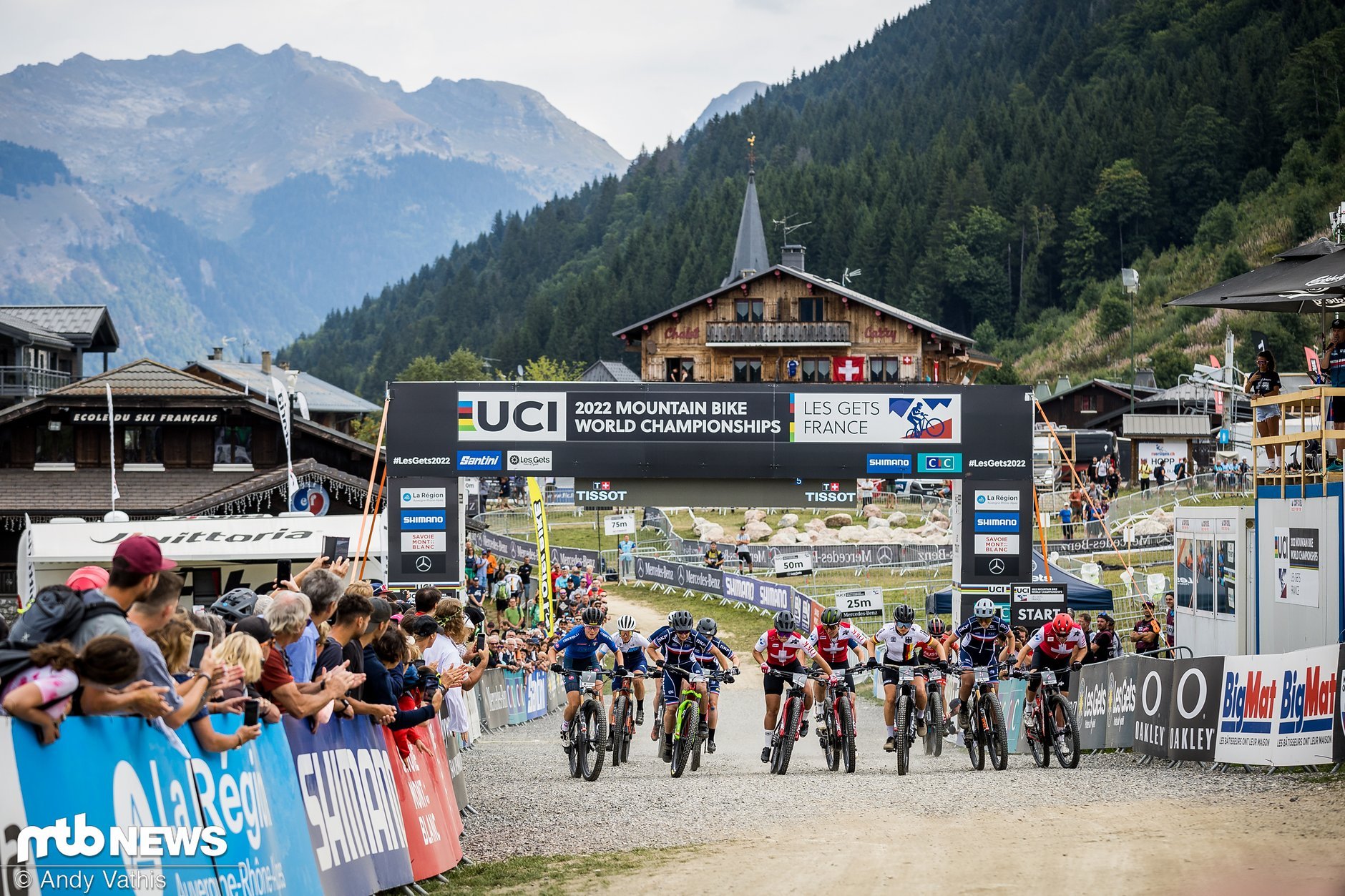 UCI EMTB WM 2022 Fotostory Spektakuläre Fotos vom Rennen eMTBNews.de