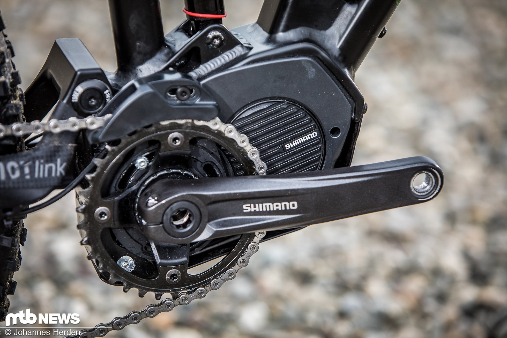 Foto: Der kraftvolle Shimano Steps 8000 Motor