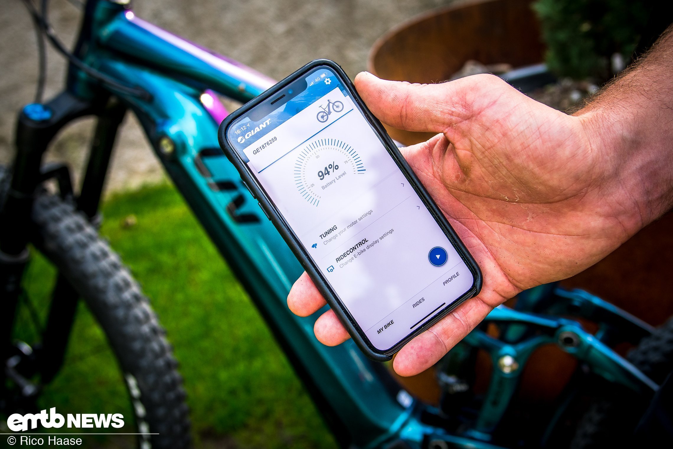 Giant RideControl App Smarte App zum Personalisieren deines EBikes