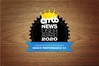 Mit 23 % aller Stimmen gewinnt der Bosch Performance CX-Motor der neuesten Generation den Titel „Innovativstes Produkt“