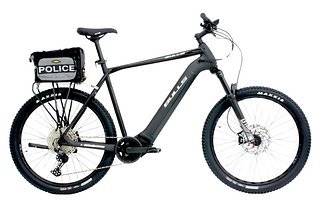 Bereit für den Einsatz auf Streife: In den USA bietet Bulls das offizielle Polizeifahrrad des LAPD für ganz normale Radfahrer an.