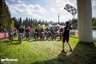 Start der Kenda Enduro One in Winterberg