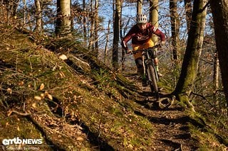 Schnelle Trails mit leichten Wurzeln, dafür ist ein E-Trailbike wie das Neuron:ON geschaffen.