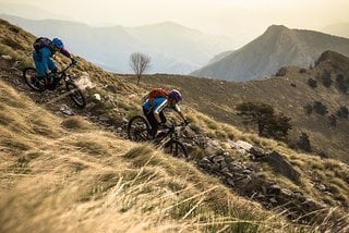 Mit dicken Plus-Reifen gehts auf den Trails einfach besser