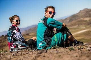 Jerome Clementz mit Freundin Pauline Diffenthaler in Chile | Foto: © Sven Martin