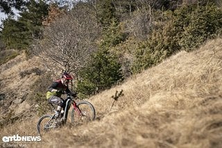 Dank ordentlich Motor-Power schiebt das Simplon Rapcon ordentlich den Berg hinauf