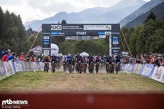 Die UCI E-MTB WM Val Di Sole (ITA) 2021der Männer ist gestartet!