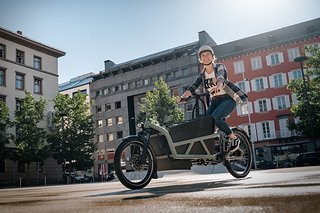 Auch an E-Cargobikes kommt die neue Magura MT C ABS zum Einsatz.